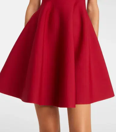 McQueen Lace-trimmed minidress | Thumbnail 2 McQueen Lace-trimmed minidress | Thumbnail 2