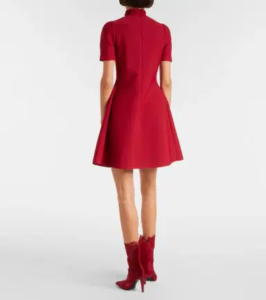 McQueen Lace-trimmed minidress | Thumbnail 5 McQueen Lace-trimmed minidress | Thumbnail 5