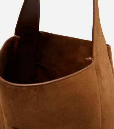 Saint Laurent Le 5 à 7 Supple Large suede shoulder bag | Thumbnail 2 Saint Laurent Le 5 à 7 Supple Large suede shoulder bag | Thumbnail 2