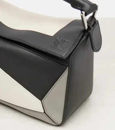 Loewe x Albers Puzzle Small leather top-handle bag | Thumbnail 3 Loewe x Albers Puzzle Small leather top-handle bag | Thumbnail 3