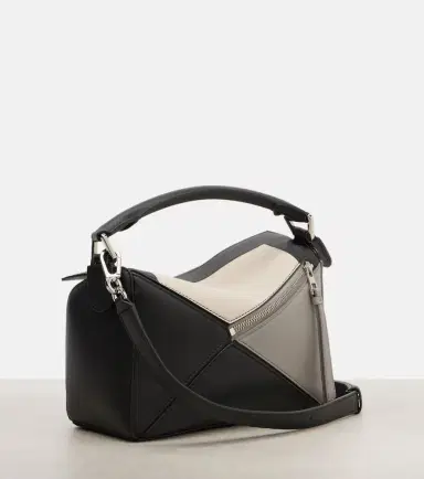 Loewe x Albers Puzzle Small leather top-handle bag | Thumbnail 4 Loewe x Albers Puzzle Small leather top-handle bag | Thumbnail 4