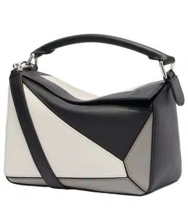 Loewe x Albers Puzzle Small leather top-handle bag | Thumbnail 1 Loewe x Albers Puzzle Small leather top-handle bag | Thumbnail 1
