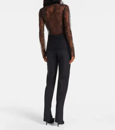 Alexander McQueen Floral lace top | Thumbnail 4 Alexander McQueen Floral lace top | Thumbnail 4