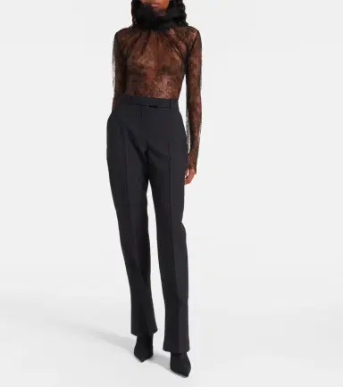 Alexander McQueen Floral lace top | Thumbnail 5 Alexander McQueen Floral lace top | Thumbnail 5