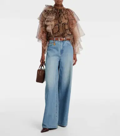 Zimmermann Memento ruffled silk blouse | Thumbnail 6 Zimmermann Memento ruffled silk blouse | Thumbnail 6