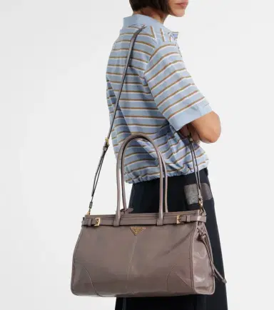 Prada Bonnie Large leather shoulder bag | Thumbnail 8 Prada Bonnie Large leather shoulder bag | Thumbnail 8