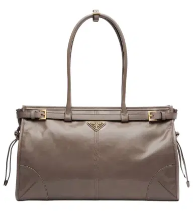 Prada Bonnie Large leather shoulder bag | Thumbnail 1 Prada Bonnie Large leather shoulder bag | Thumbnail 1