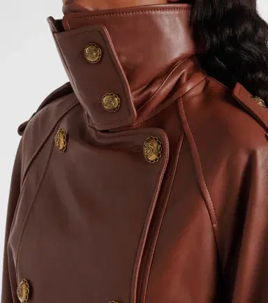 Zimmermann Hypnotic cropped leather jacket | Thumbnail 4 Zimmermann Hypnotic cropped leather jacket | Thumbnail 4