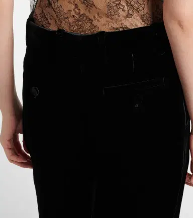 McQueen Low-rise velvet wide-leg pants | Thumbnail 5 McQueen Low-rise velvet wide-leg pants | Thumbnail 5