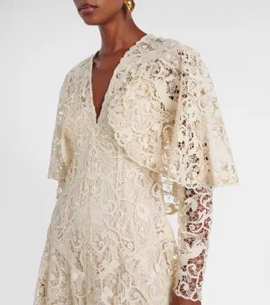 Zimmermann Memento lace midi dress | Thumbnail 2 Zimmermann Memento lace midi dress | Thumbnail 2