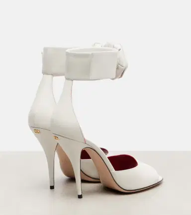 Valentino Garavani Drip Rose embellished leather sandals | Thumbnail 3 Valentino Garavani Drip Rose embellished leather sandals | Thumbnail 3