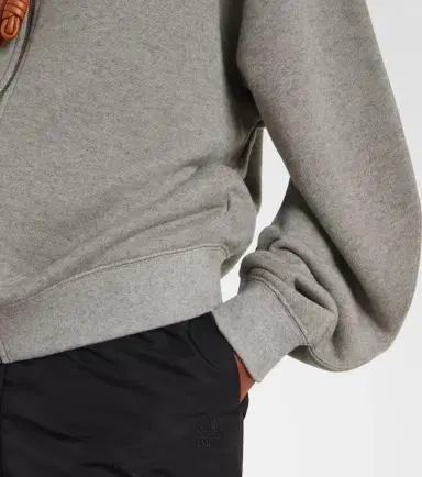 Loewe Flamenco cotton and cashmere hoodie | Thumbnail 2 Loewe Flamenco cotton and cashmere hoodie | Thumbnail 2