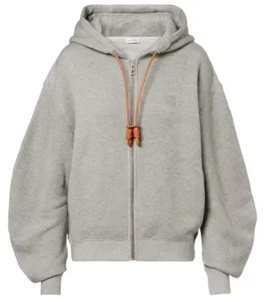 Loewe Flamenco cotton and cashmere hoodie | Thumbnail 1 Loewe Flamenco cotton and cashmere hoodie | Thumbnail 1