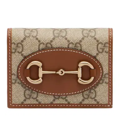 Gucci Horsebit 1955 leather-trimmed wallet | Thumbnail 1 Gucci Horsebit 1955 leather-trimmed wallet | Thumbnail 1