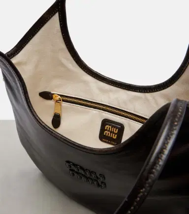Miu Miu Ivy distressed leather shopper | Thumbnail 3 Miu Miu Ivy distressed leather shopper | Thumbnail 3