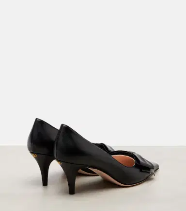 Valentino Garavani Bowow 65 leather pumps | Thumbnail 3 Valentino Garavani Bowow 65 leather pumps | Thumbnail 3