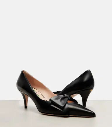 Valentino Garavani Bowow 65 leather pumps | Thumbnail 4 Valentino Garavani Bowow 65 leather pumps | Thumbnail 4