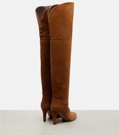 Chloé Chloé Eve 85 suede over-the-knee boots | Thumbnail 3 Chloé Chloé Eve 85 suede over-the-knee boots | Thumbnail 3