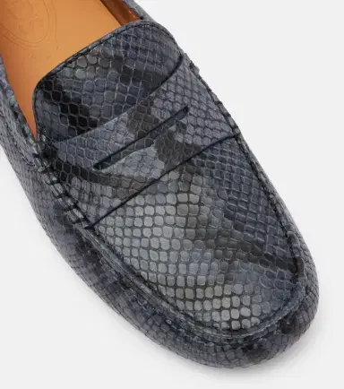 Tod's Gommino snake-effect leather driving shoes | Thumbnail 2 Tod's Gommino snake-effect leather driving shoes | Thumbnail 2