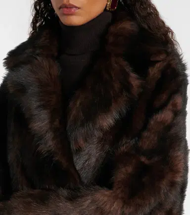 Nour Hammour Uma shearling wrap coat | Thumbnail 2 Nour Hammour Uma shearling wrap coat | Thumbnail 2