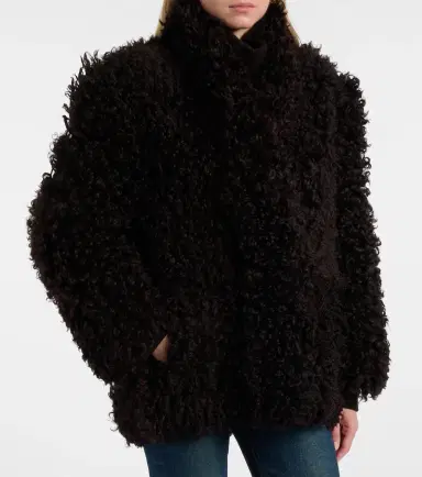Nour Hammour Amara shearling coat | Thumbnail 2 Nour Hammour Amara shearling coat | Thumbnail 2