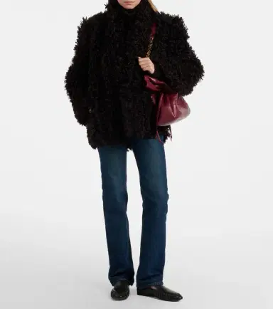 Nour Hammour Amara shearling coat | Thumbnail 4 Nour Hammour Amara shearling coat | Thumbnail 4