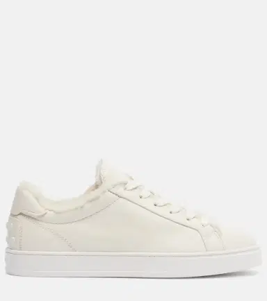 Tod's Cassetta shearling-lined leather sneakers | Thumbnail 4 Tod's Cassetta shearling-lined leather sneakers | Thumbnail 4