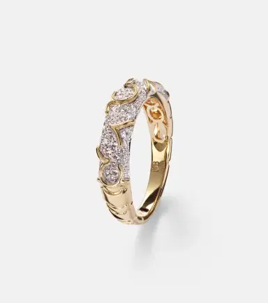 Marina B Ondine 18kt gold ring with diamonds | Thumbnail 2 Marina B Ondine 18kt gold ring with diamonds | Thumbnail 2