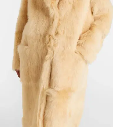 Nour Hammour Evita Long shearling coat | Thumbnail 6 Nour Hammour Evita Long shearling coat | Thumbnail 6