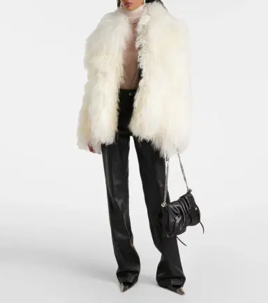 Nour Hammour Mirja shearling jacket | Thumbnail 5 Nour Hammour Mirja shearling jacket | Thumbnail 5