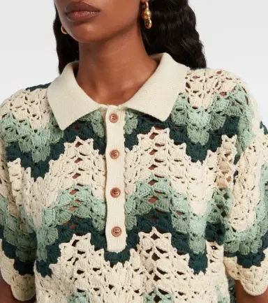 The Upside Tidal Sagra cotton crochet top | Thumbnail 3 The Upside Tidal Sagra cotton crochet top | Thumbnail 3
