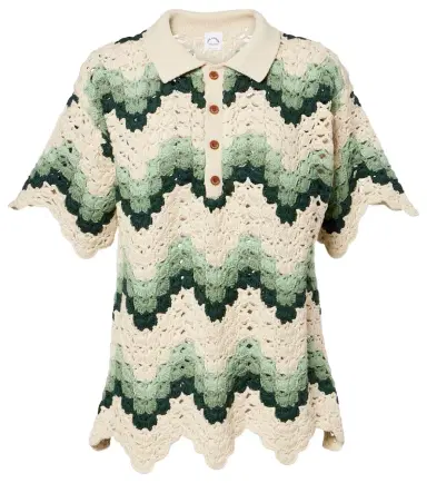 The Upside Tidal Sagra cotton crochet top | Thumbnail 1 The Upside Tidal Sagra cotton crochet top | Thumbnail 1