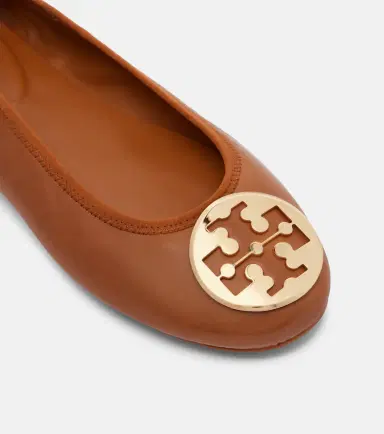 Tory Burch Reva Travel leather ballet flats | Thumbnail 2 Tory Burch Reva Travel leather ballet flats | Thumbnail 2