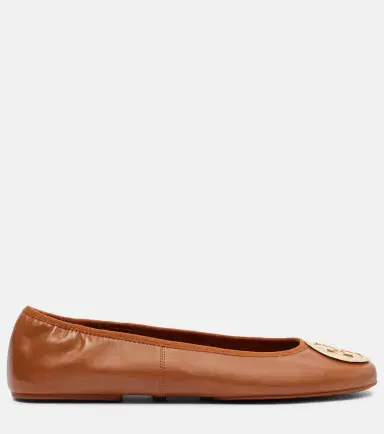 Tory Burch Reva Travel leather ballet flats | Thumbnail 3 Tory Burch Reva Travel leather ballet flats | Thumbnail 3