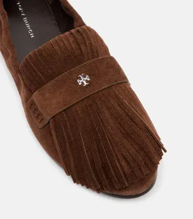 Tory Burch Ballet fringed suede loafers | Thumbnail 3 Tory Burch Ballet fringed suede loafers | Thumbnail 3