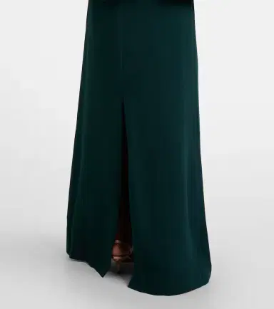 Costarellos Caped embellished crêpe gown | Thumbnail 2 Costarellos Caped embellished crêpe gown | Thumbnail 2