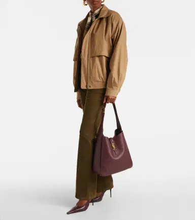 Saint Laurent Le 5 à 7 Large leather shoulder bag | Thumbnail 6 Saint Laurent Le 5 à 7 Large leather shoulder bag | Thumbnail 6