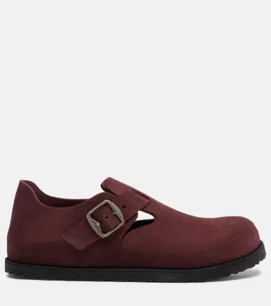 Birkenstock 1774 London suede slip-on shoes | Thumbnail 3 Birkenstock 1774 London suede slip-on shoes | Thumbnail 3