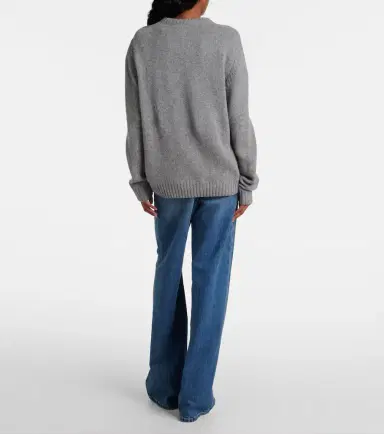 Prada Logo intarsia wool and cashmere sweater | Thumbnail 5 Prada Logo intarsia wool and cashmere sweater | Thumbnail 5