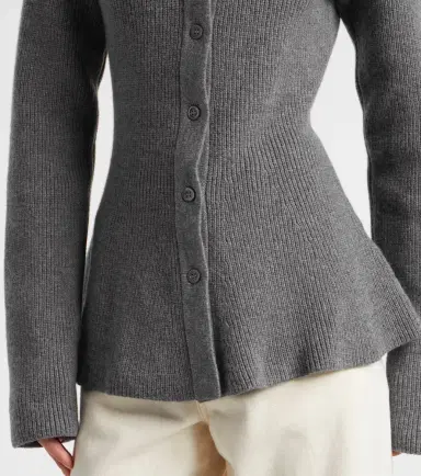 Rohe Róhe Ribbed-knit wool and cashmere cardigan | Thumbnail 4 Rohe Róhe Ribbed-knit wool and cashmere cardigan | Thumbnail 4