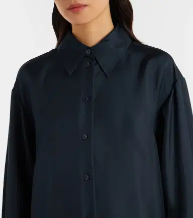 Rohe Róhe Oversized silk satin shirt | Thumbnail 3 Rohe Róhe Oversized silk satin shirt | Thumbnail 3