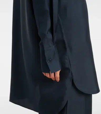 Rohe Róhe Oversized silk satin shirt | Thumbnail 4 Rohe Róhe Oversized silk satin shirt | Thumbnail 4