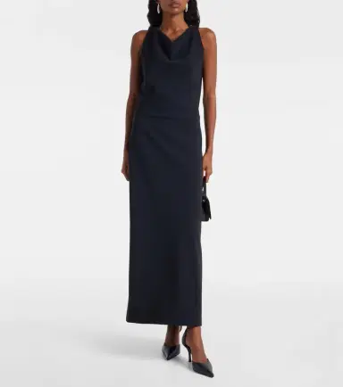 Rohe Róhe Crêpe maxi dress | Thumbnail 4 Rohe Róhe Crêpe maxi dress | Thumbnail 4