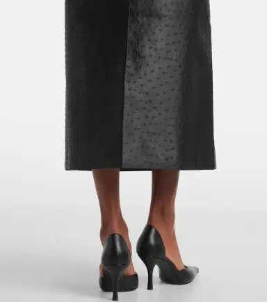 Rohe Róhe Embossed high-rise midi skirt | Thumbnail 2 Rohe Róhe Embossed high-rise midi skirt | Thumbnail 2