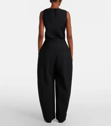 Rohe Róhe High-rise crêpe barrel-leg pants | Thumbnail 6 Rohe Róhe High-rise crêpe barrel-leg pants | Thumbnail 6