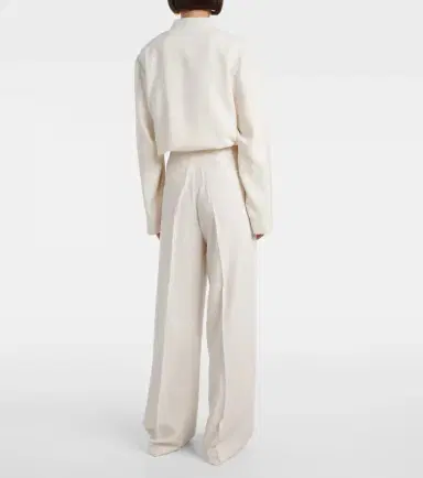 Rohe Róhe High-rise wide-leg pants | Thumbnail 4 Rohe Róhe High-rise wide-leg pants | Thumbnail 4