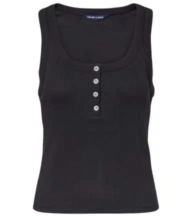 Veronica Beard Abbott cotton-blend tank top | Thumbnail 1 Veronica Beard Abbott cotton-blend tank top | Thumbnail 1