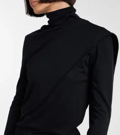 Rohe Róhe Scarf-detail wool jersey top | Thumbnail 2 Rohe Róhe Scarf-detail wool jersey top | Thumbnail 2
