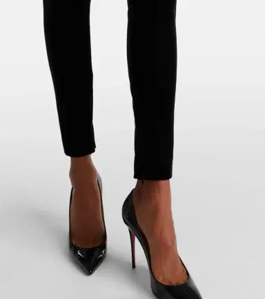 Alessandra Rich Bow-detail ruffled off-shoulder velvet jumpsuit | Thumbnail 6 Alessandra Rich Bow-detail ruffled off-shoulder velvet jumpsuit | Thumbnail 6