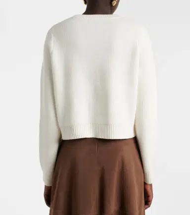 Velvet Mahal cotton and cashmere cardigan | Thumbnail 5 Velvet Mahal cotton and cashmere cardigan | Thumbnail 5